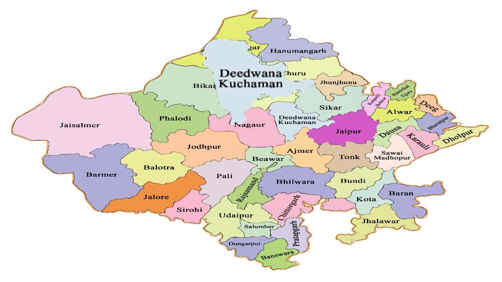 deedwana kuchaman city district map