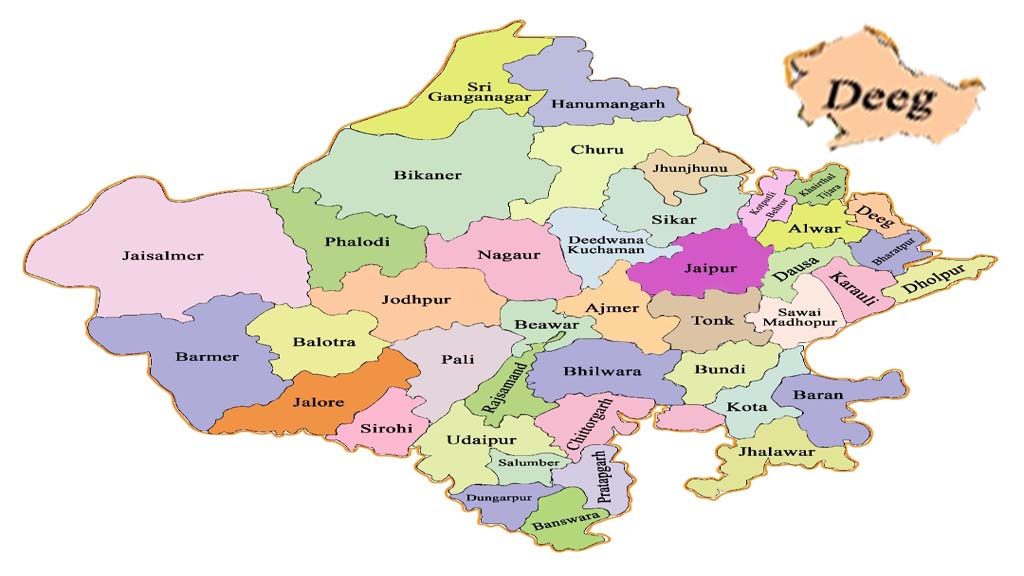 deeg district map