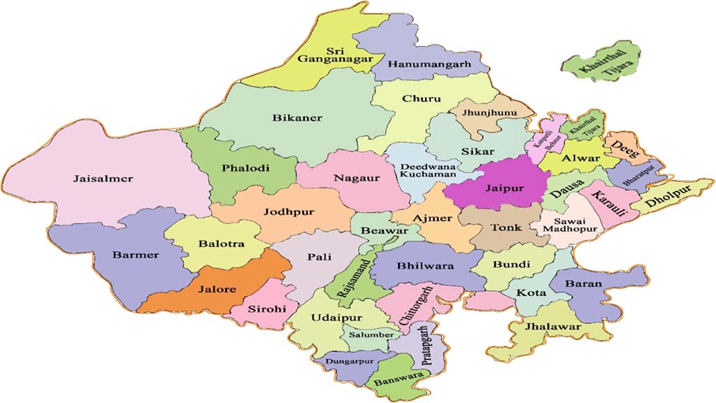 khairthal tijara district map