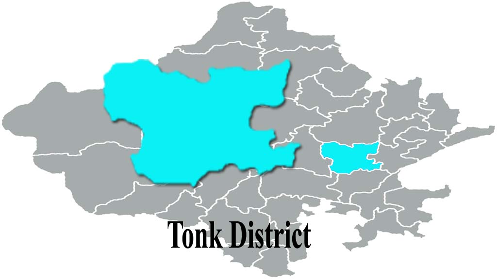 tonk district map